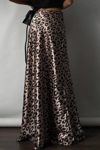 Luminous Leopard Skirt