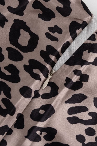Luminous Leopard Skirt
