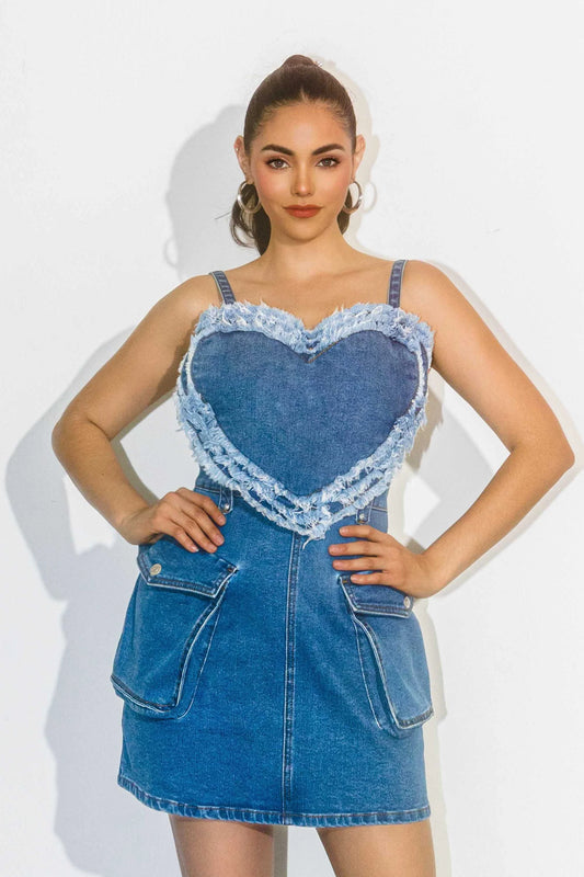 Lovestruck Indigo Dress