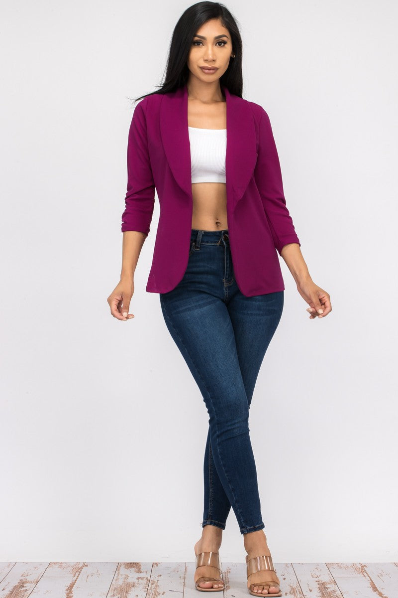 Berry Beautiful Blazer