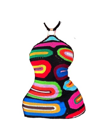 Patchwork Paradise Dress