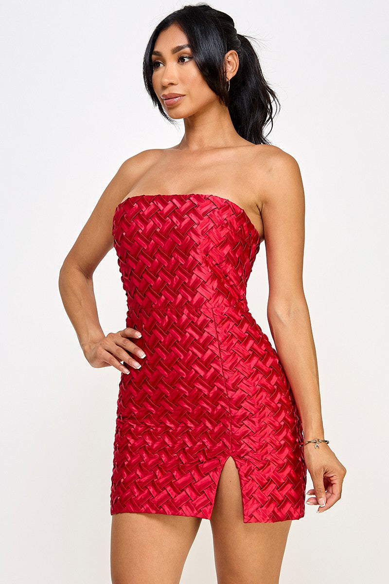Chic Chevron Charm Dress