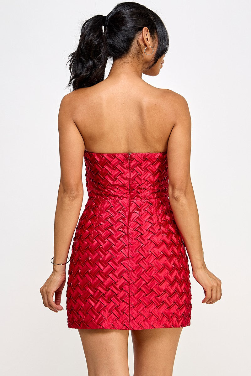 Chic Chevron Charm Dress