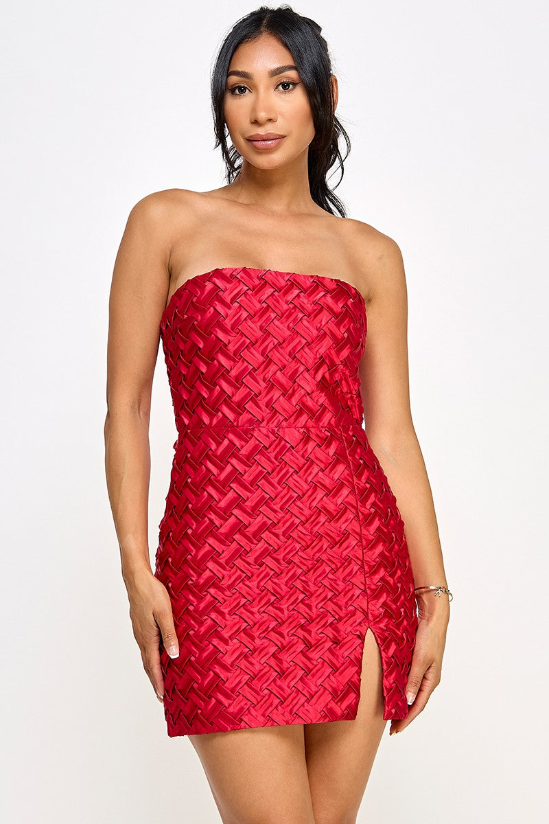 Chic Chevron Charm Dress