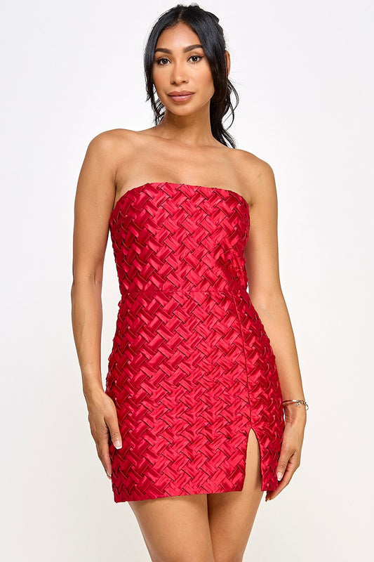 Chic Chevron Charm Dress
