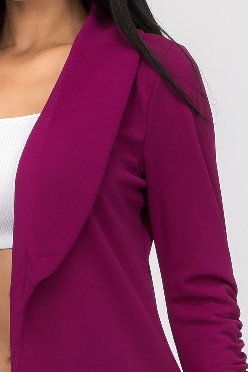 Berry Beautiful Blazer